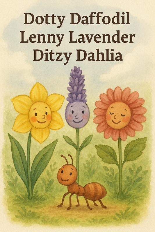 Dotty Daffodil, Lenny Lavender, and Ditzy Dahlia: The Garden Rescue