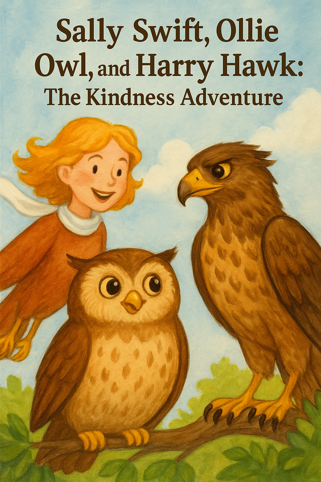 Sally Swift, Ollie Owl, and Harry Hawk: The Kindness Adventure